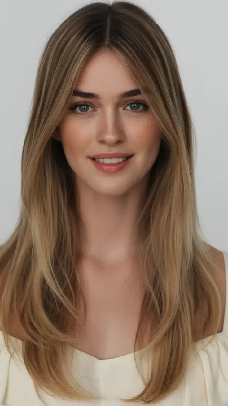 vibrant spring blonde hair color 2026 Soft Bronzed Blonde with Subtle Highlights