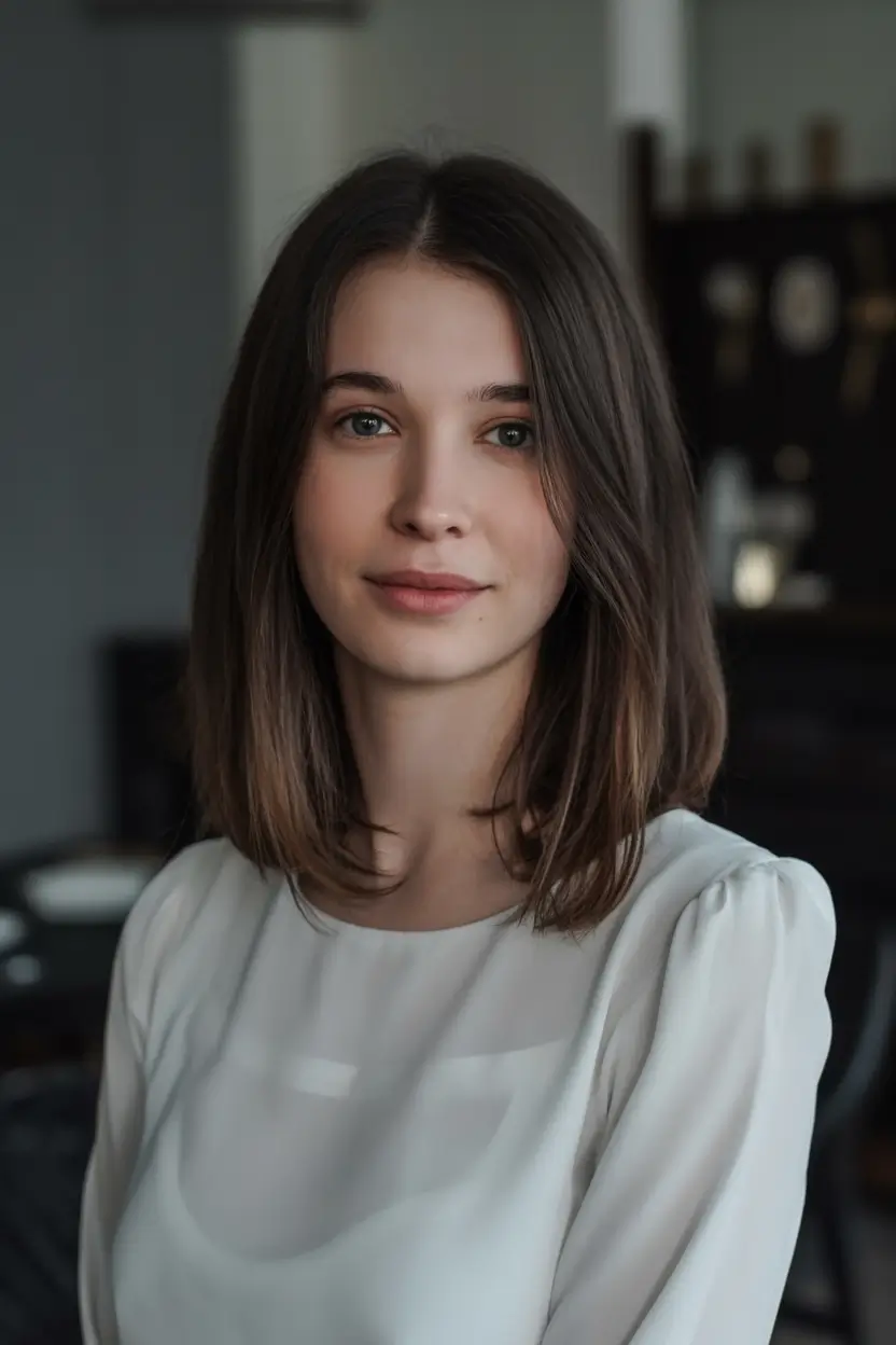 vibrant spring mid length haircut 2026 Soft Mid-Length Classic With Gentle Movement