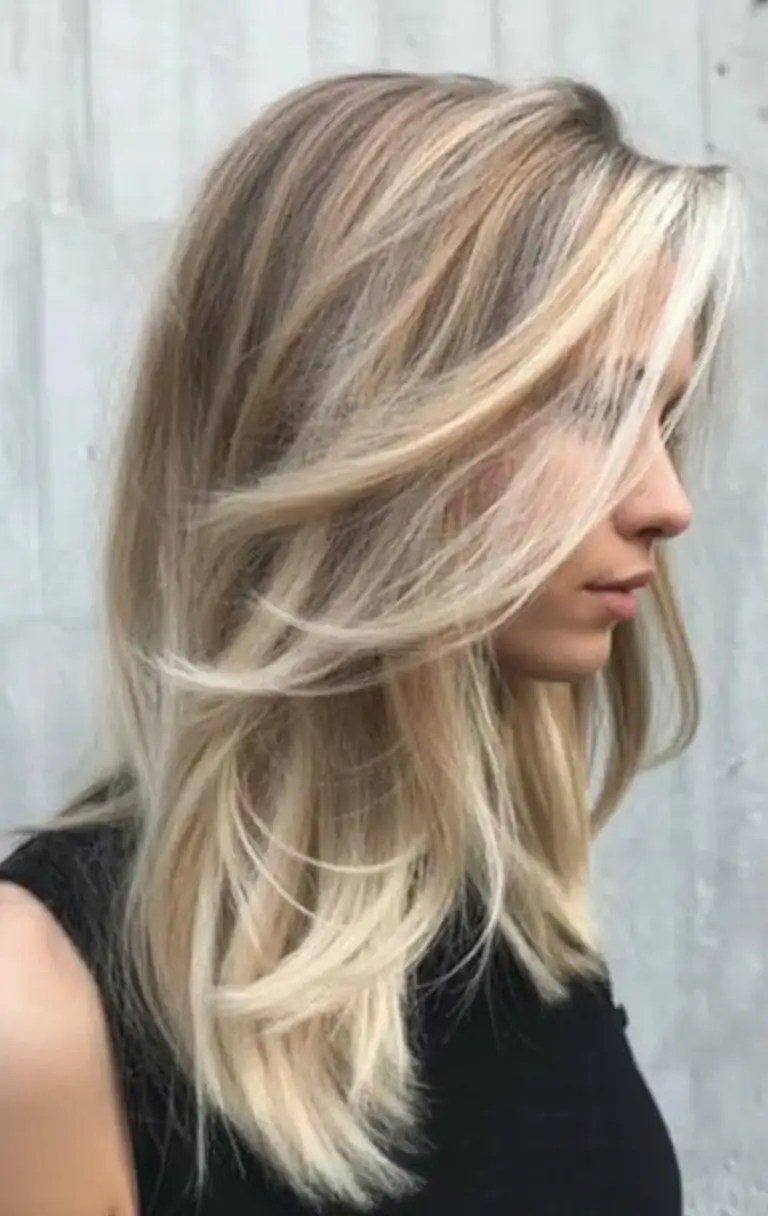 vibrant spring mid length haircut 2026 Soft Blonde Blend With Airy Movement