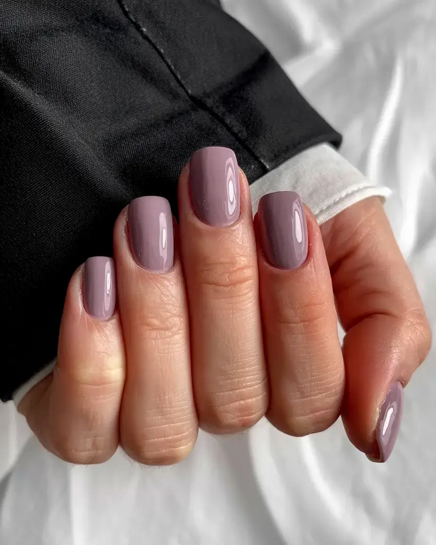 vibrant spring nail design 2026 Lavender-Mauve for Minimalist Moods
