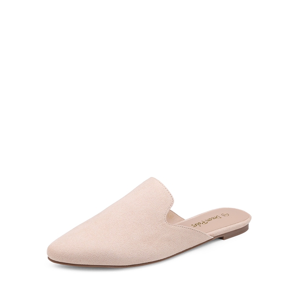 Pointed Toe Flat Mules
