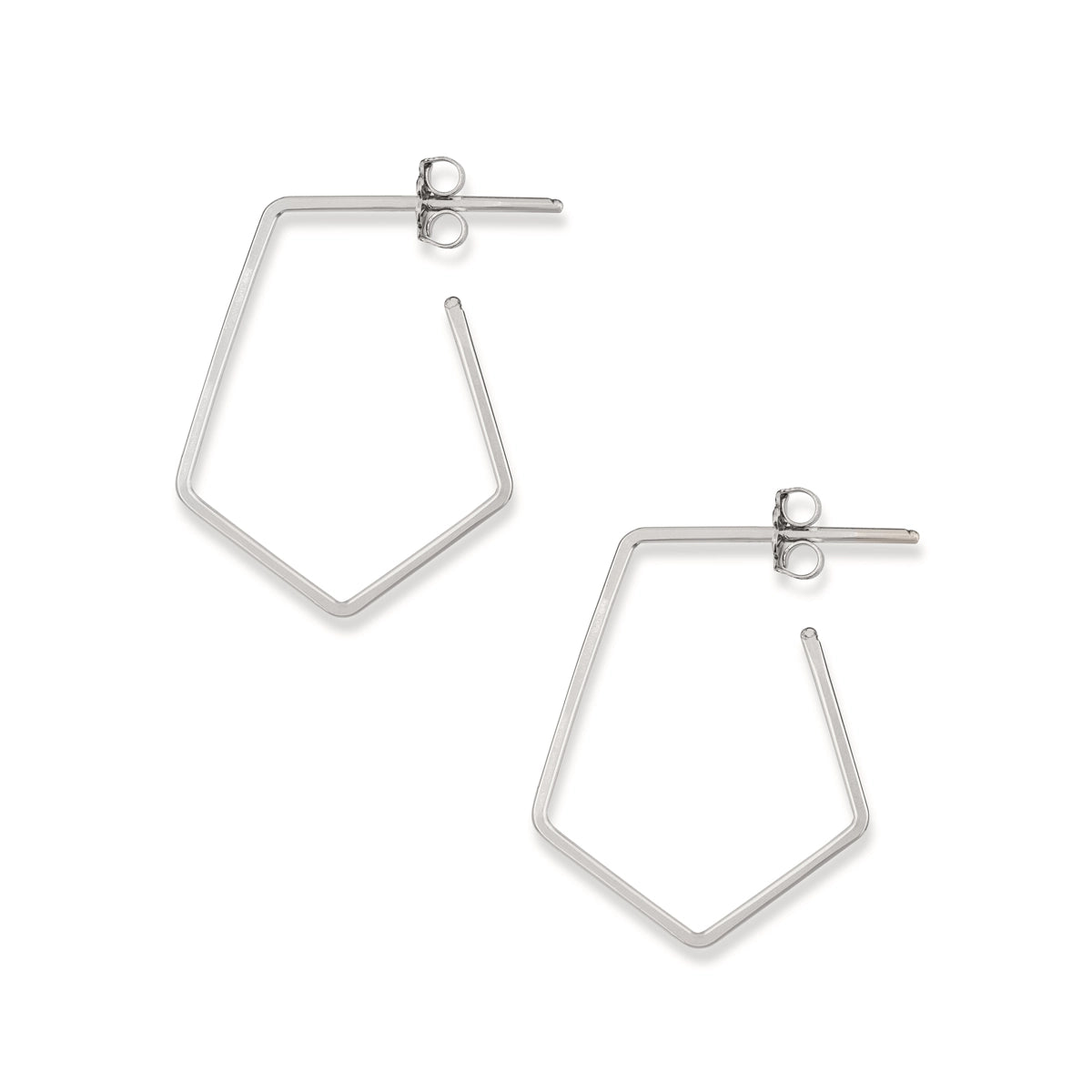 Geometric Hoop Earrings