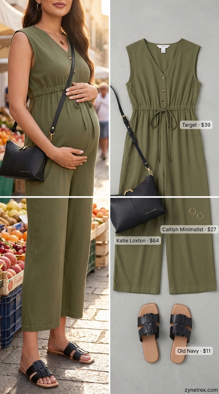 Utility Jumpsuit Ease: One-and-Done Style