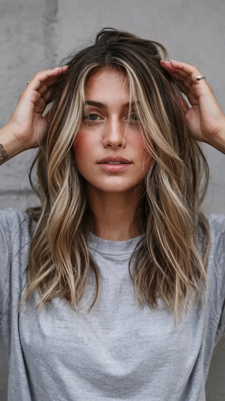 creative spring balayage hair color ideas 2026 Soft Blonde Money Piece Balayage for an Effortless Spring Glow