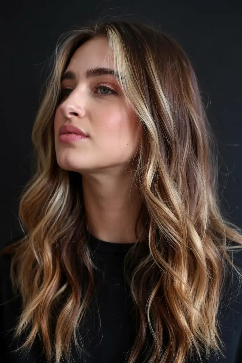 creative spring balayage hair color ideas 2026 Smoky Ash Balayage Bob with Soft Texture