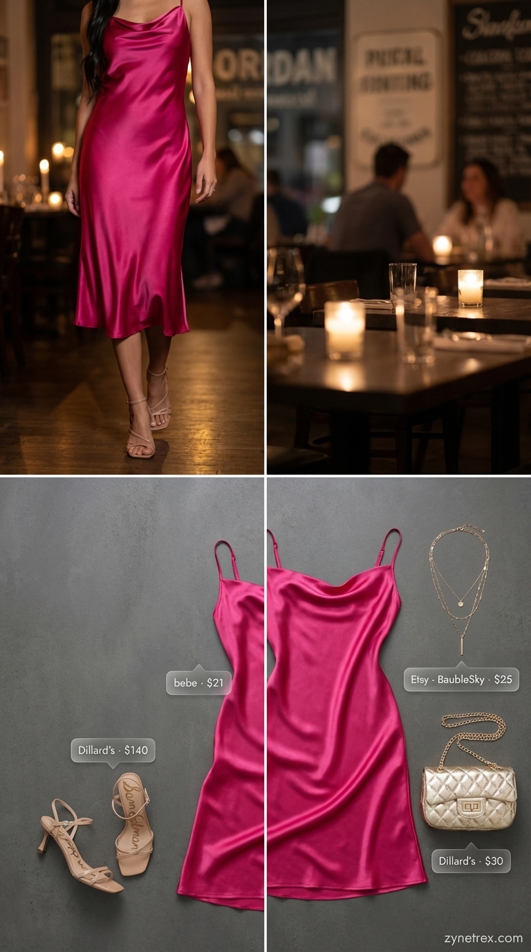 Sultry Sunset Dinner: Embrace the Fuchsia