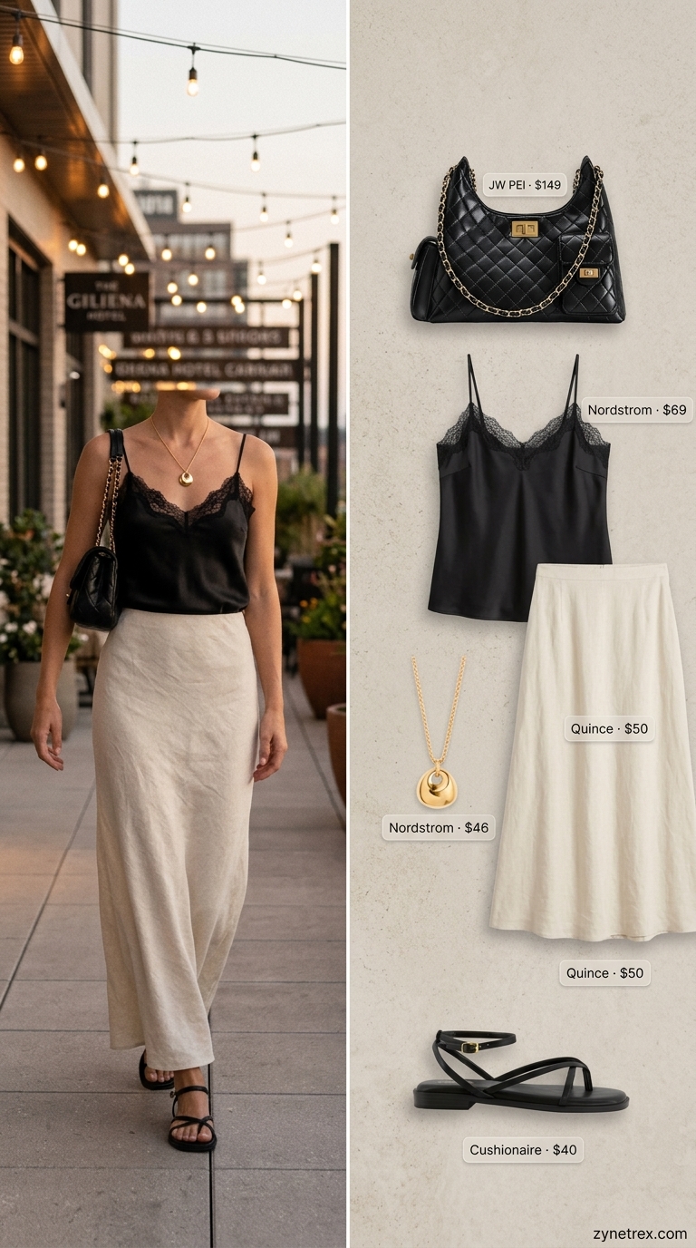 lightweight hot summer outfits for women 2026 outfit idea - fashion styling inspiration