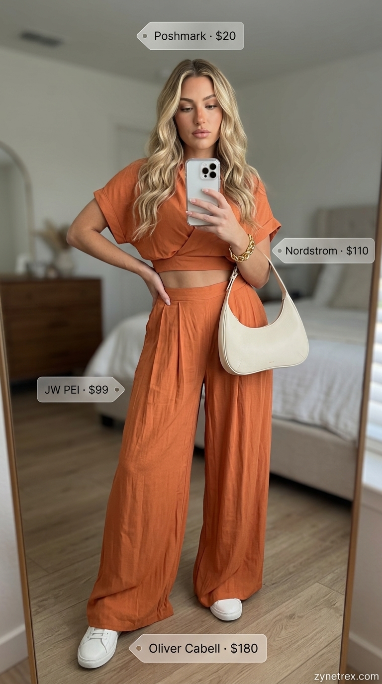 lightweight hot summer outfits for women 2026 outfit idea - fashion styling inspiration