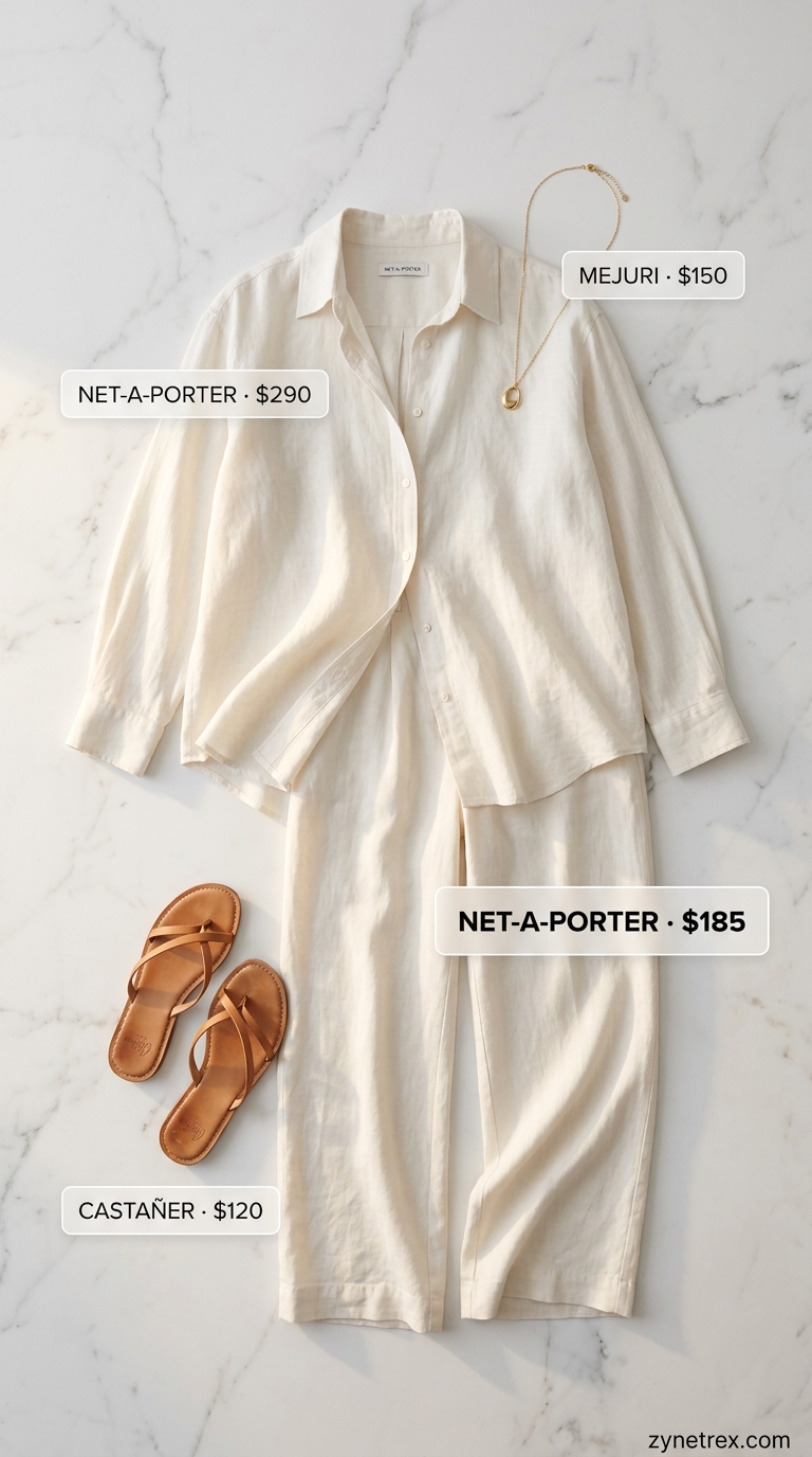 Coastal Linen Dream: Let Texture Do the Talking