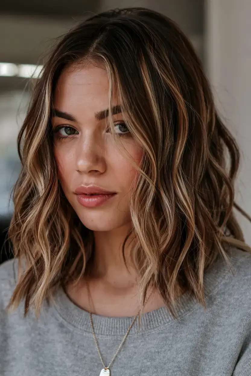 radiant spring hair color ideas to look younger 2026 Dimensional Honey Brunette with Effortless Texture