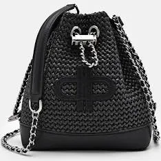 PEDRO Women's Icon Raffia Mini Bucket Bag