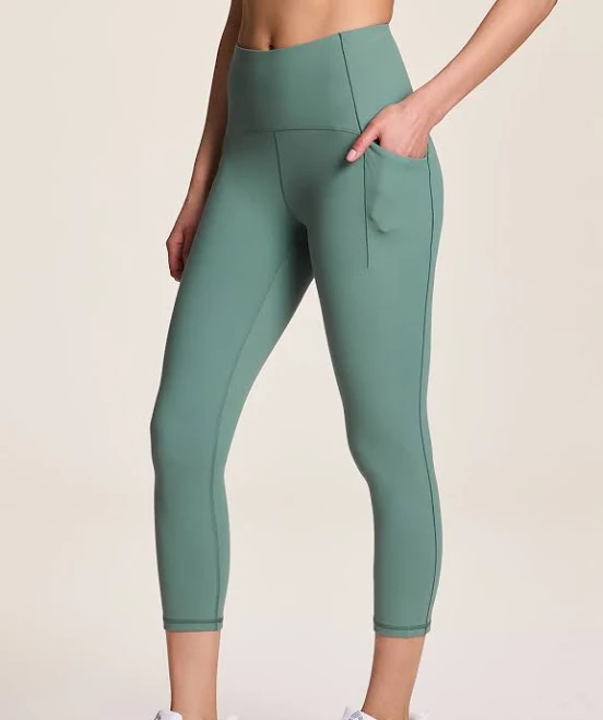 RBX Women's High Waist Recharged Capri Leggings