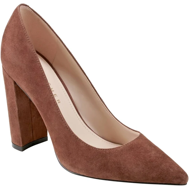 Women's Abilene Block Heel Pointy Toe Dress Pumps