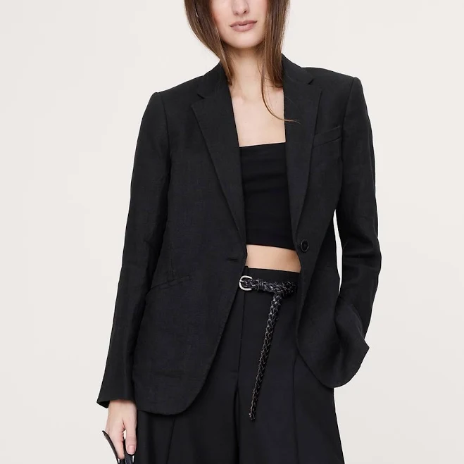 Banana Republic Women's Slim Linen Blazer