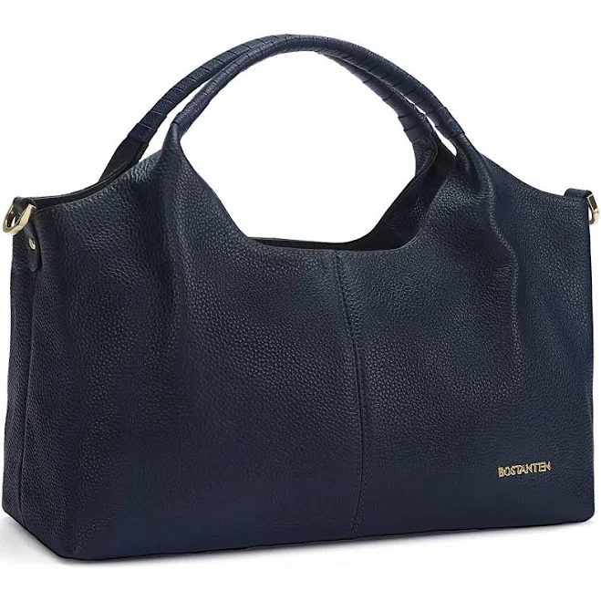 Genuine Pebbled Leather Shoulder Bags Purses and Handbags for Women Satchel Designer Cross Body Hobo Medium Size Tote