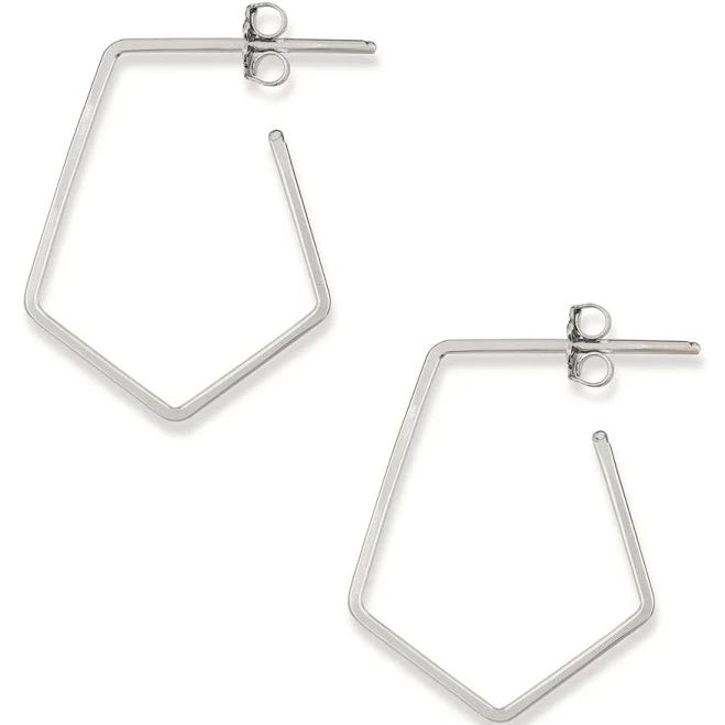 Geometric Hoop Earrings