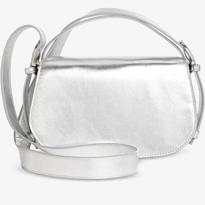 Jaqqy Metallic Small Crossbody Bag, Exclusively at Macy's