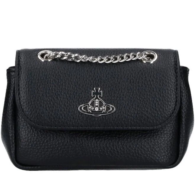 Vivienne Westwood Black Small Chain Bag