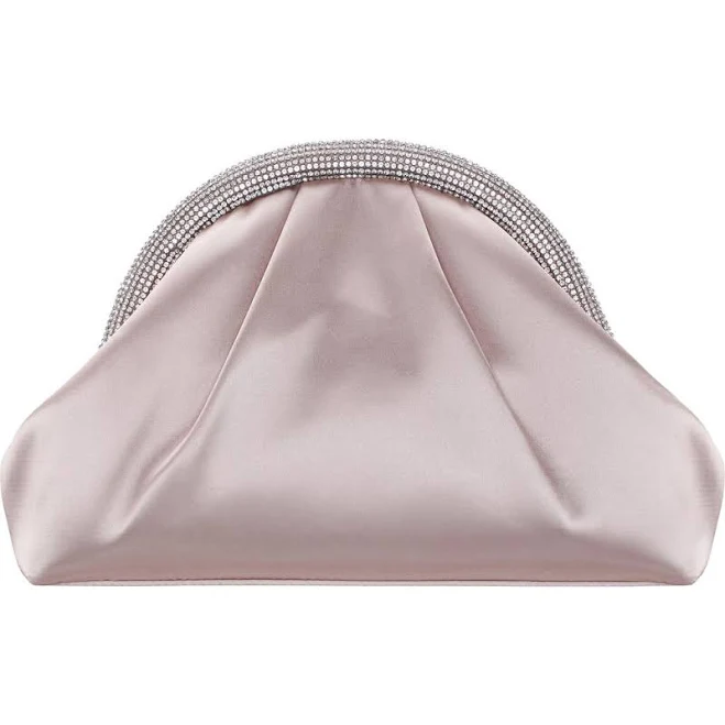 Nina Jane Crystal Trim Magnetic Clutch