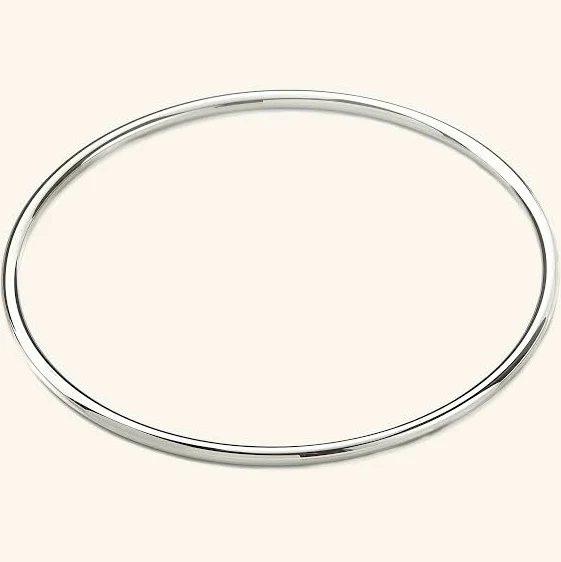 Nominal 18K Gold Plated Essential Thin Bangle