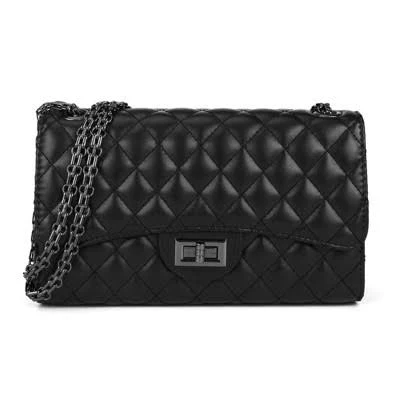 Narwey Quilted Crossbody Purse with Chain