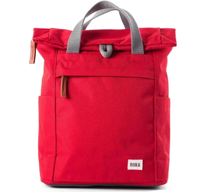 ROKA London Roka Finchley A Small Recycled Canvas Backpack