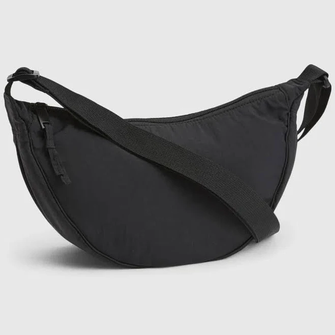 Gapfit Nylon Cross-body Bag In Black