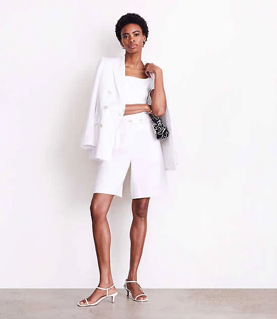 Loft Women's Versa Pure Spun Bermuda Shorts