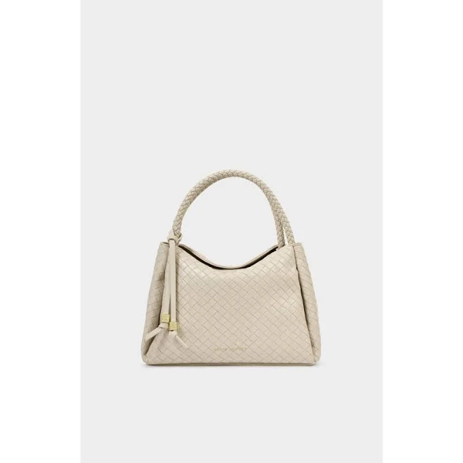 Katie Loxton Nova Woven Texture Top Handle Bag