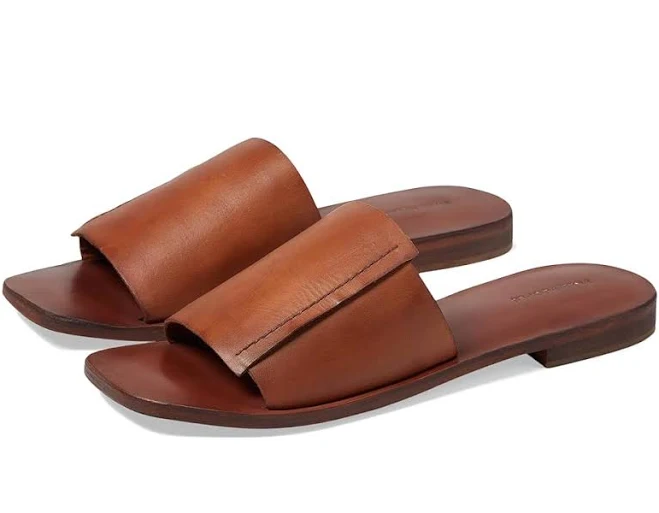 Free People Verona Leather Slide Sandals