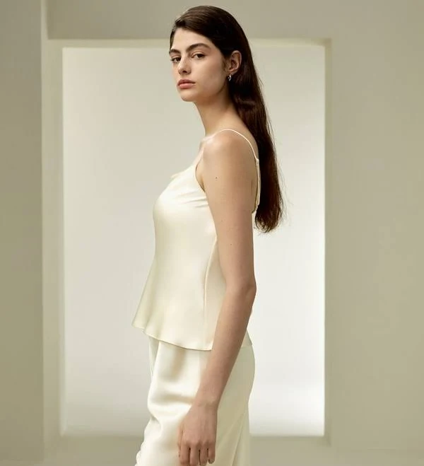 Lilysilk Women's Double-Faced Silk Charmeuse Camisole