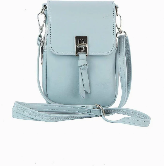 Mini crossbody phone bag with chain strap