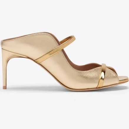 Noah 70 Metallic Leather Sandals