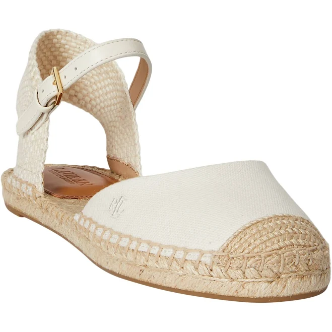 Ralph Lauren Women's Robby Canvas Espadrille Flats