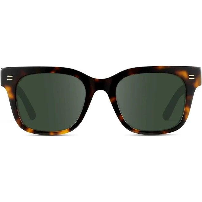 Nash | Classic Square Prescription Sunglasses Brown Tortoise / G15
