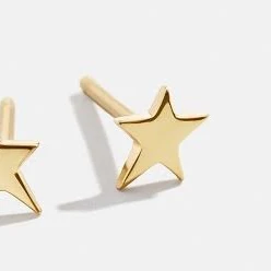 BaubleBar 14K Gold Celestial Delicate Stud