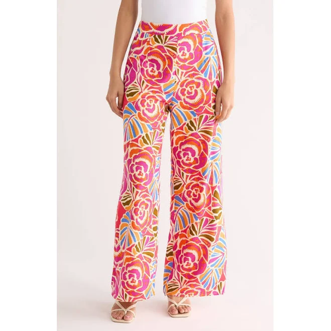 Sugarlips Nomi Floral Elena Wide Leg Pants