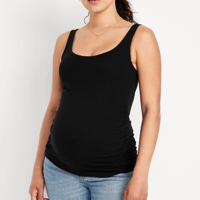 Old Navy Maternity Scoop-Neck Ribbed Tank Top