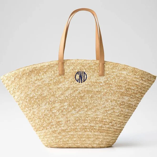 Marina Oversized Straw Tote