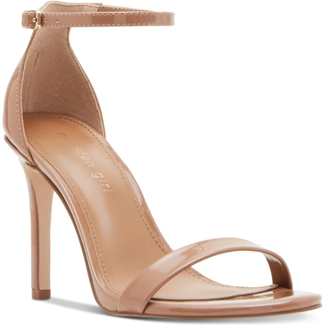 Brazen Two-Piece Stiletto Dress Sandals