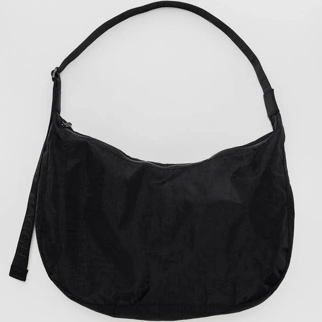 Large Nylon Crescent Bag