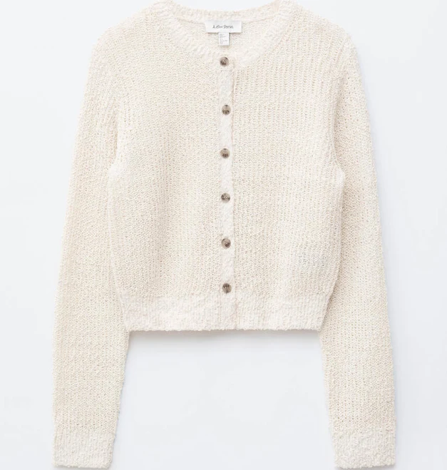 & Other Stories Silk-Cotton Cardigan