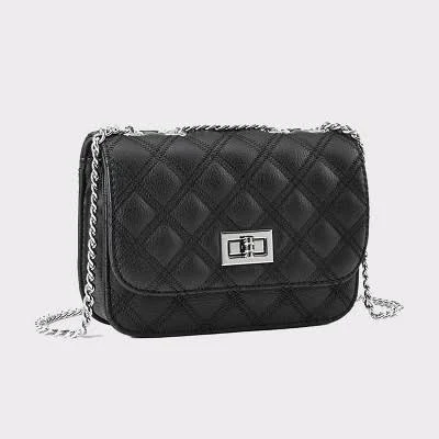 Lascana Women's Quilted Faux Leather Mini Bag