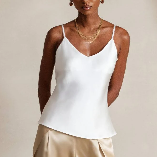 Silk V-Neck Cami