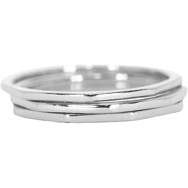 Delicate Stacked Pura Vida Ring