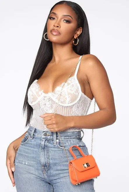 Fashion Nova Women's She's Ready Micro Mini Bag