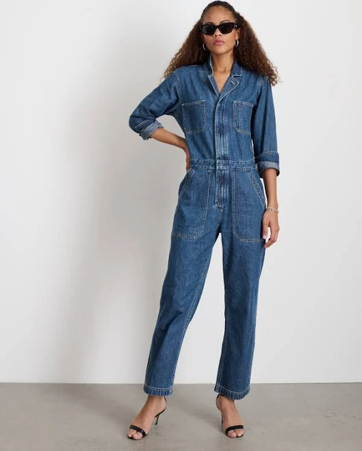 Alex Mill Shoreditch Denim Jumpsuit