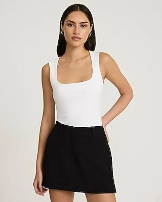 Express Women's Bodycon Light Compression Stretch Cotton Tank Top