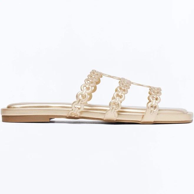 Fashion Nova Women's Kemper Chain Sandals