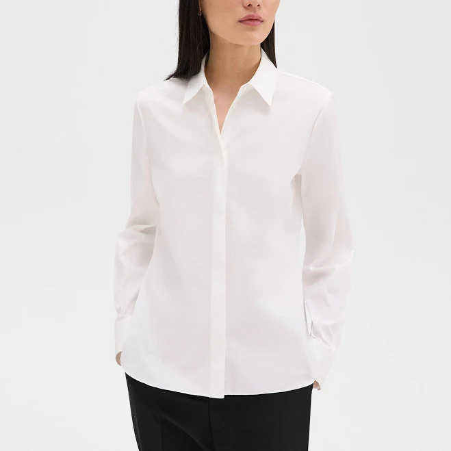 Theory Women's Classic Fitted Shirt